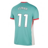 Camisa de Futebol Atletico Madrid Thomas Lemar #11 Equipamento Secundário 2024-25 Manga Curta